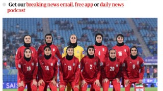 已有5人反悔 伊朗女足队长放弃庇护+深夜回国 外媒：她的家人失踪