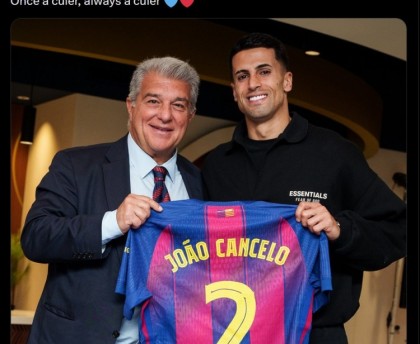 开云官网-坎塞洛：巴萨是世界最佳俱乐部 亚马尔进步很大不是最佳也是前三