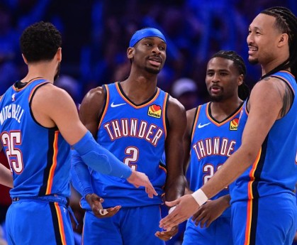 NBA-亚历山大25+7杰威22分 雷霆轻取太阳1-0领先